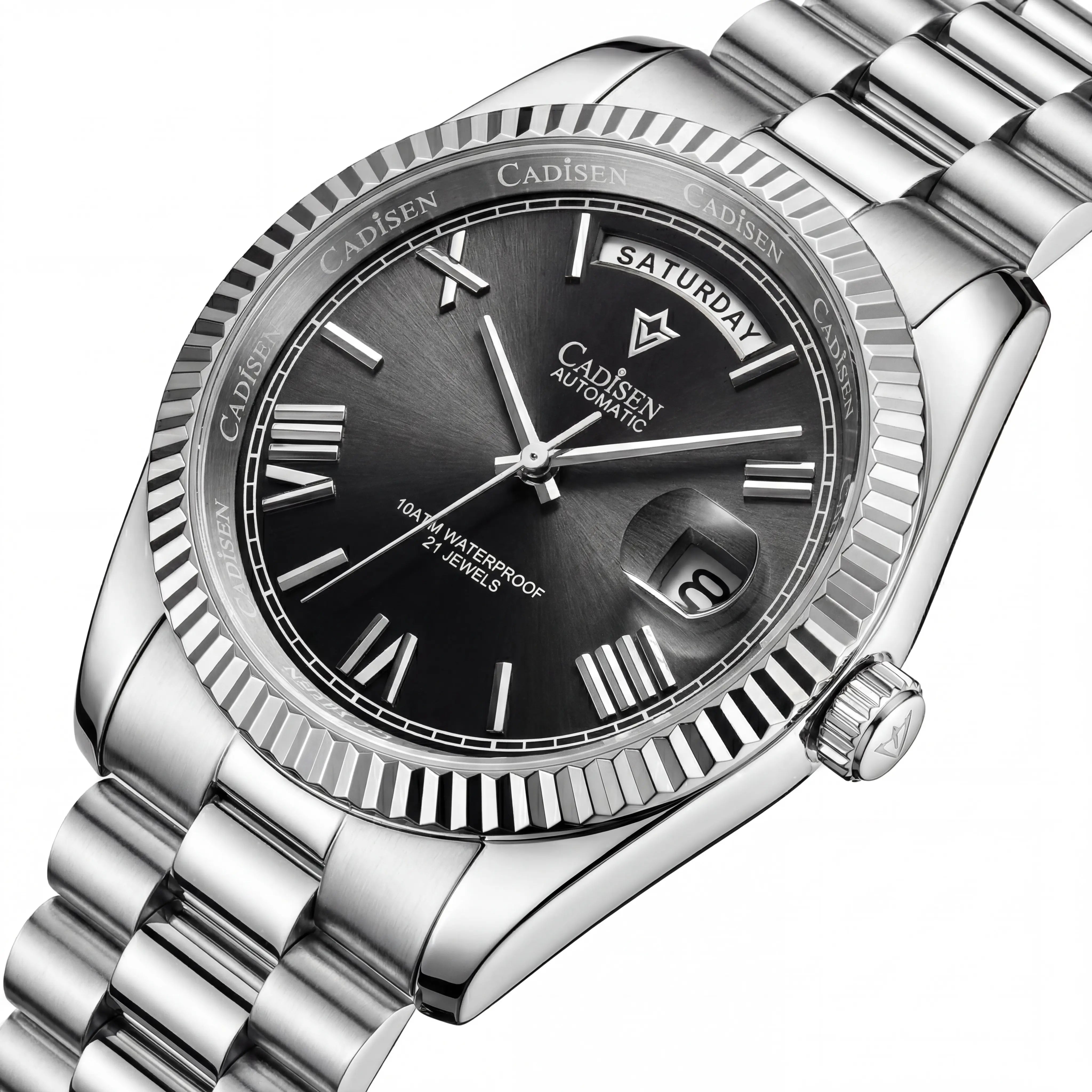 Bellaro Grand Sovereign | Silver Fluted Onyx