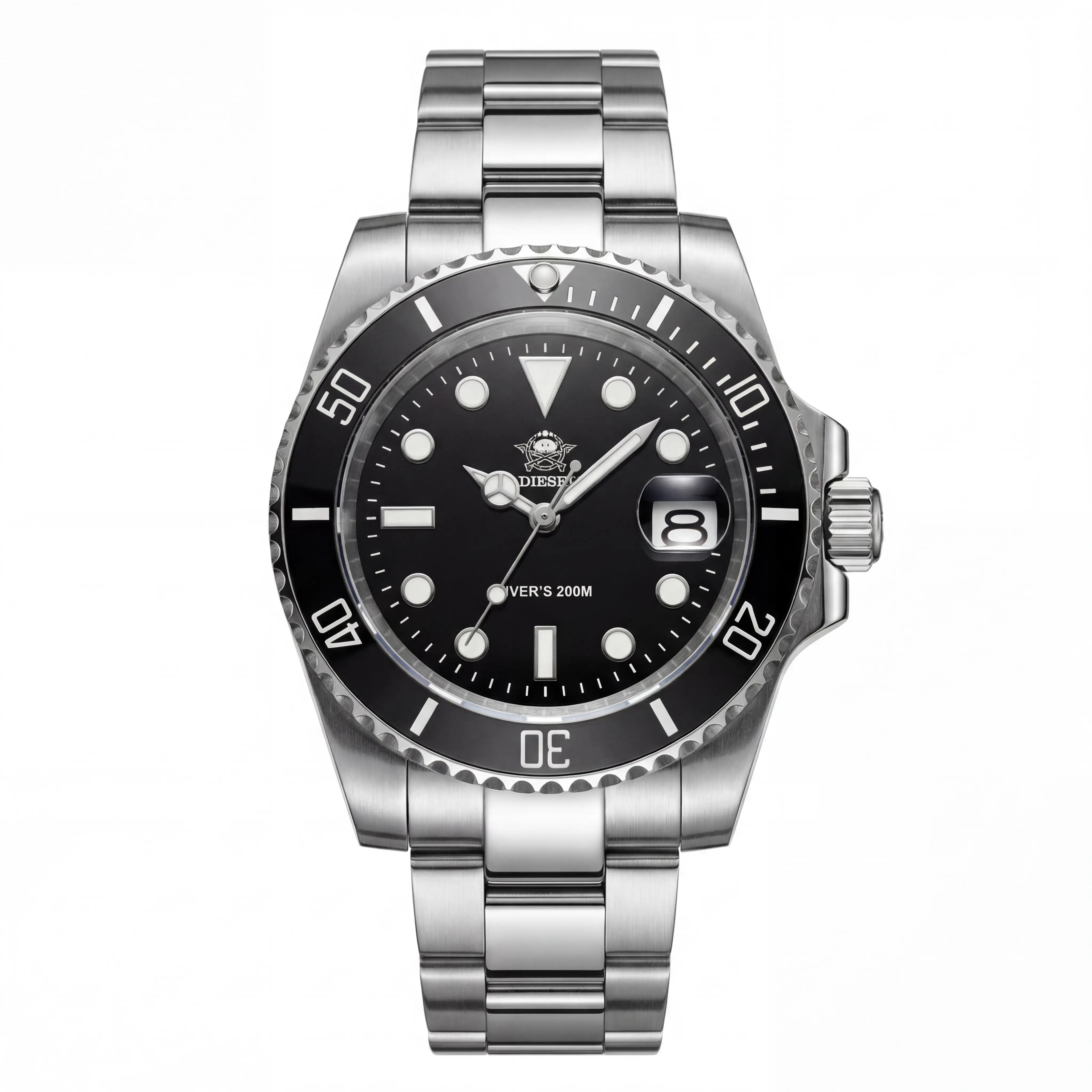 Bellaro Deep Sovereign | Black Bezel Steel