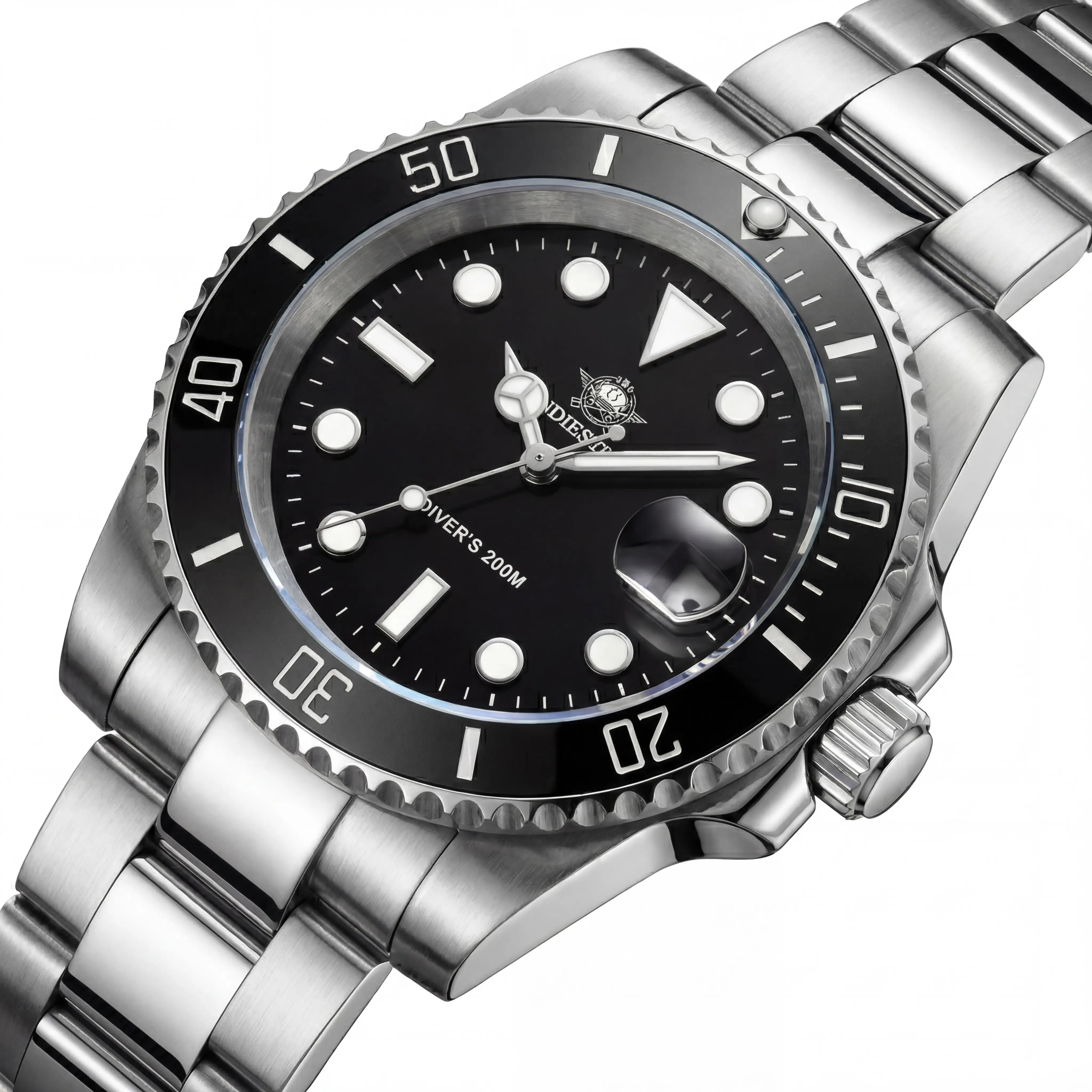 Bellaro Deep Sovereign | Black Bezel Steel