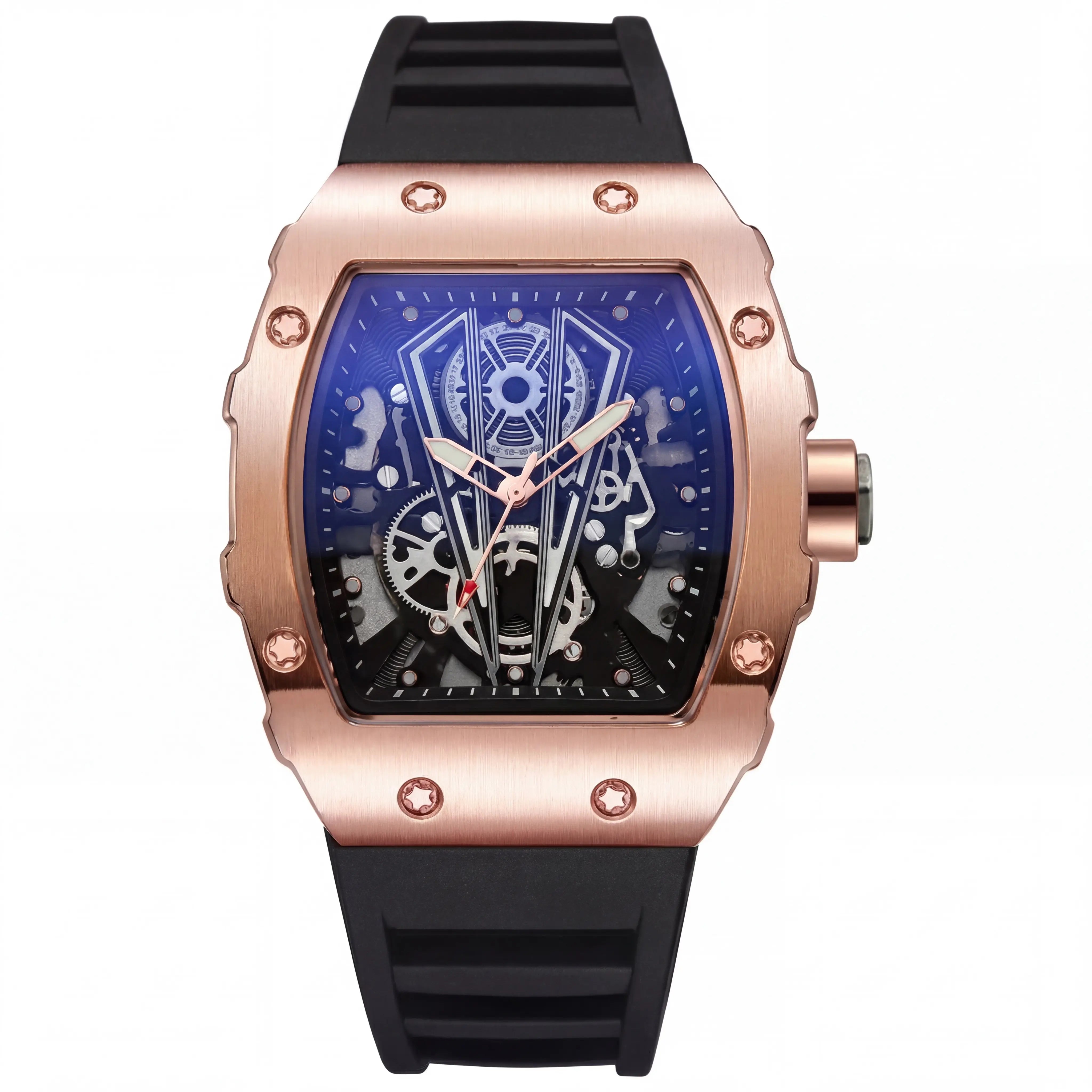Bellaro Apex Noir | Rose Gold Blue Core