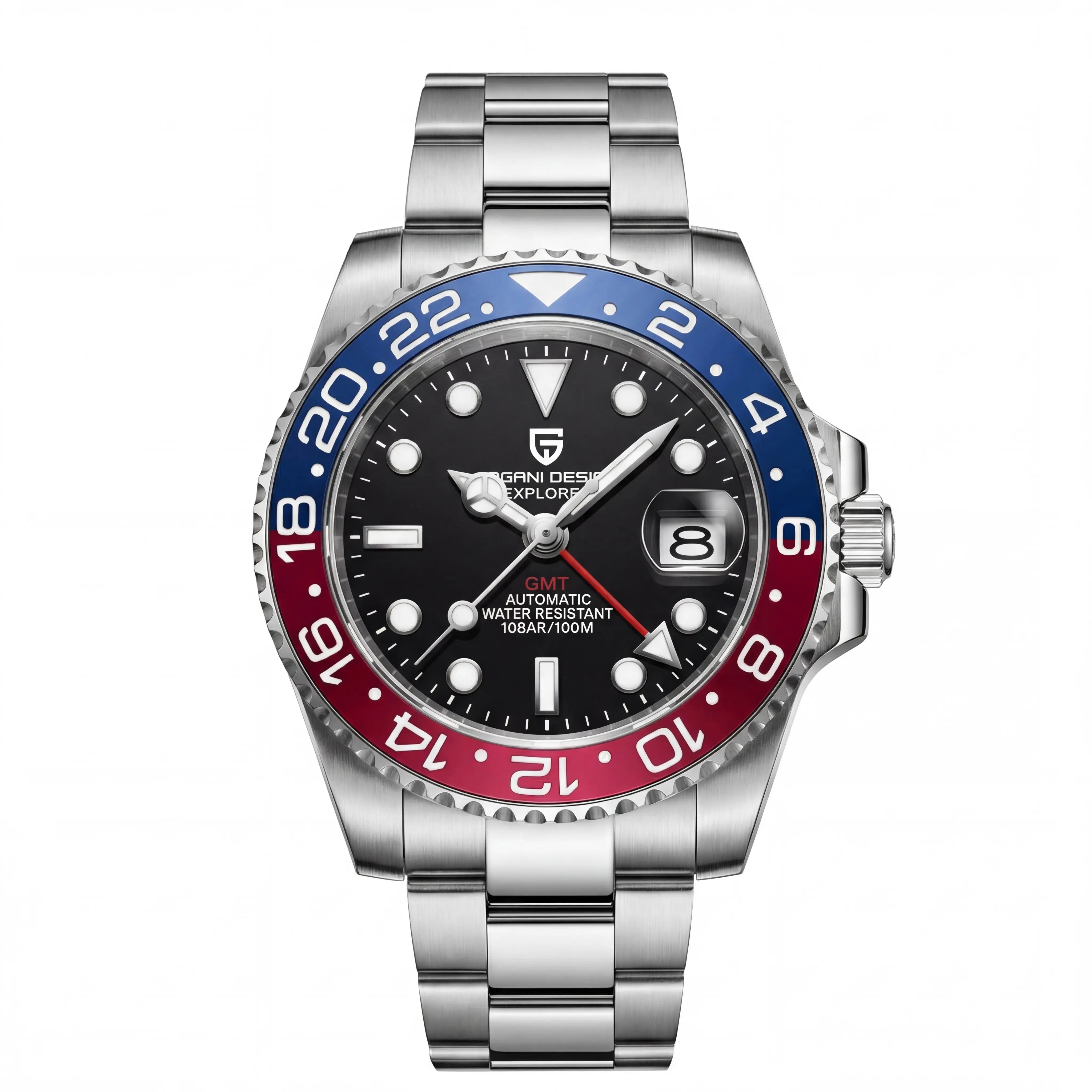 Bellaro GMT Sovereign | Pepsi Steel Black
