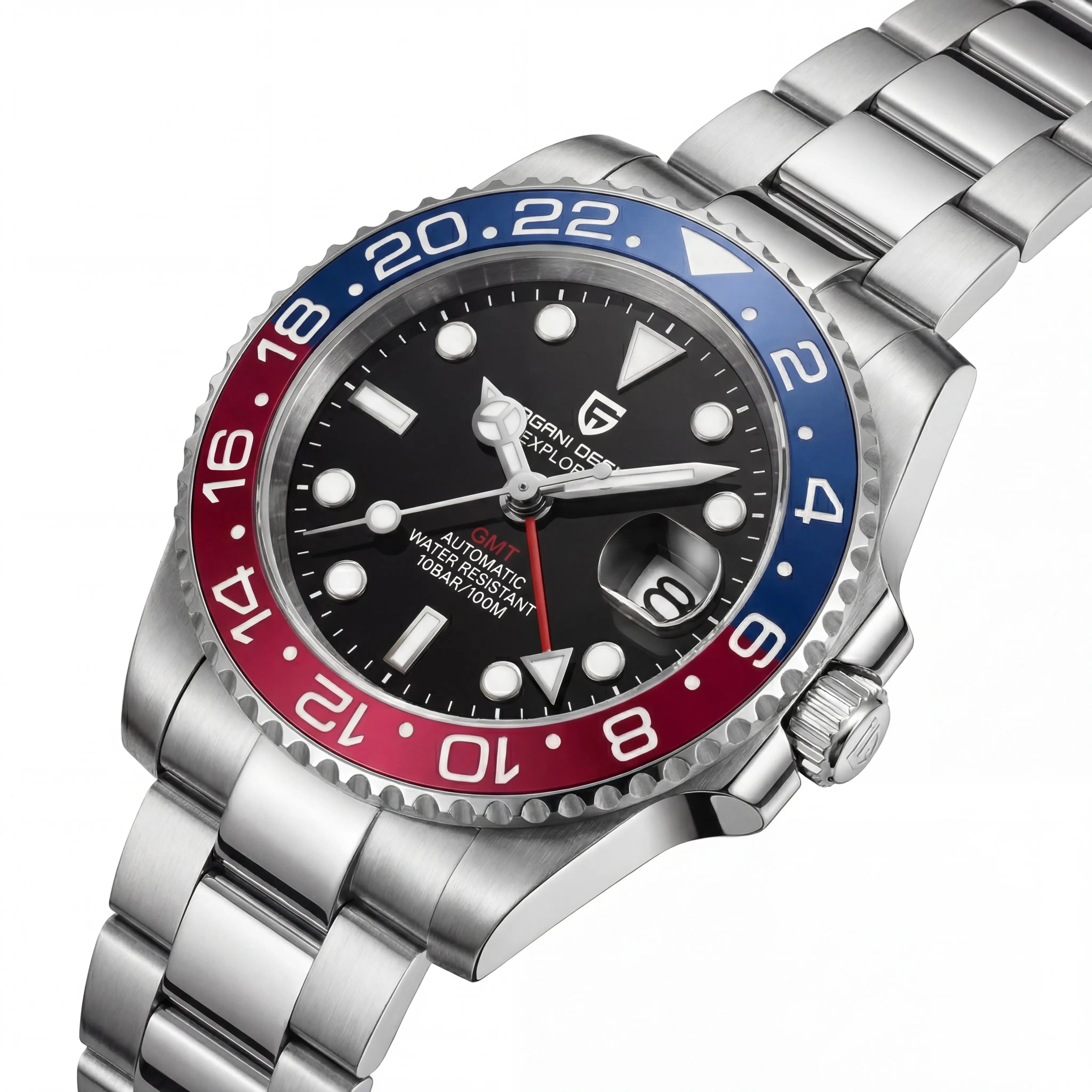 Bellaro GMT Sovereign | Pepsi Steel Black