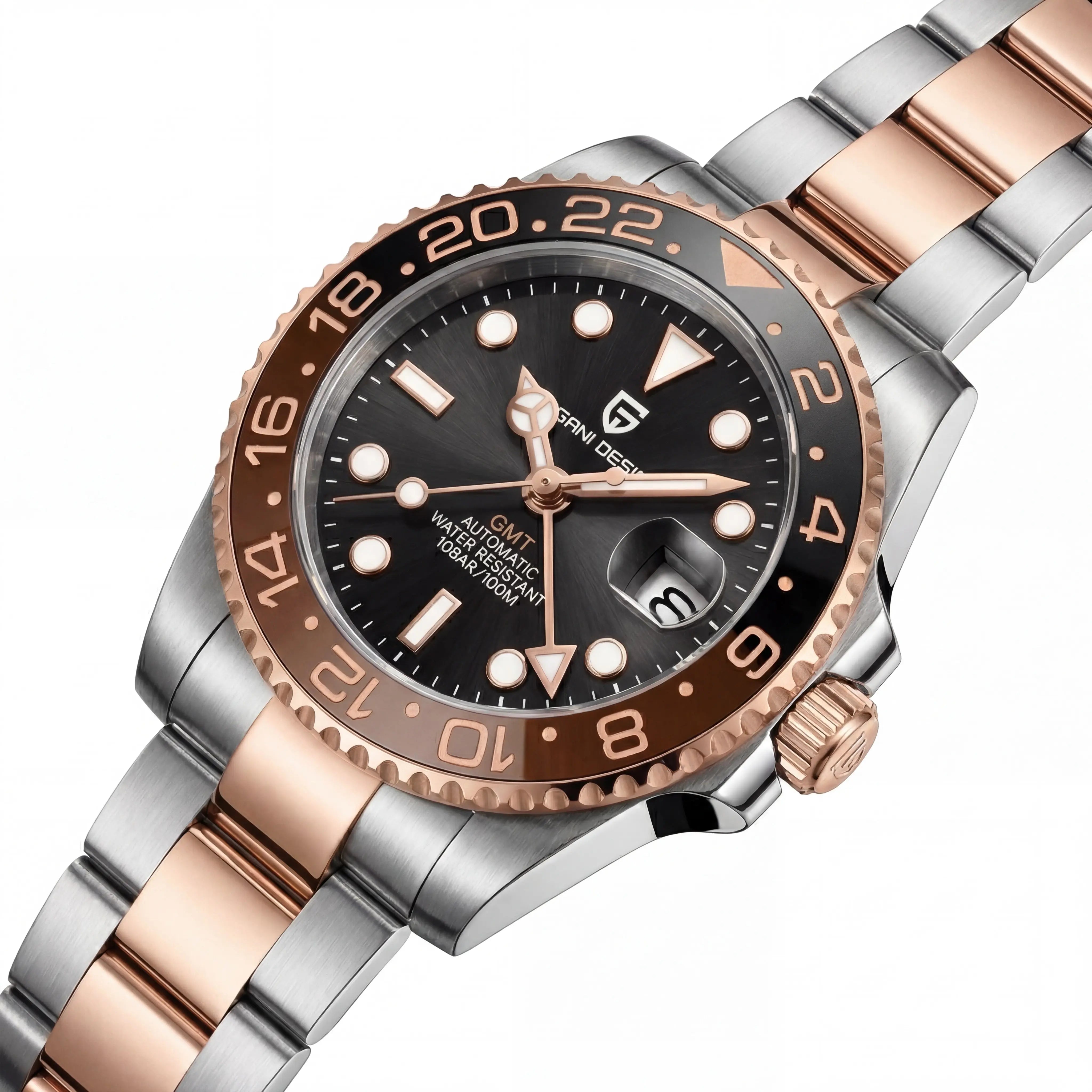 Bellaro GMT Sovereign | Root Beer Two-Tone
