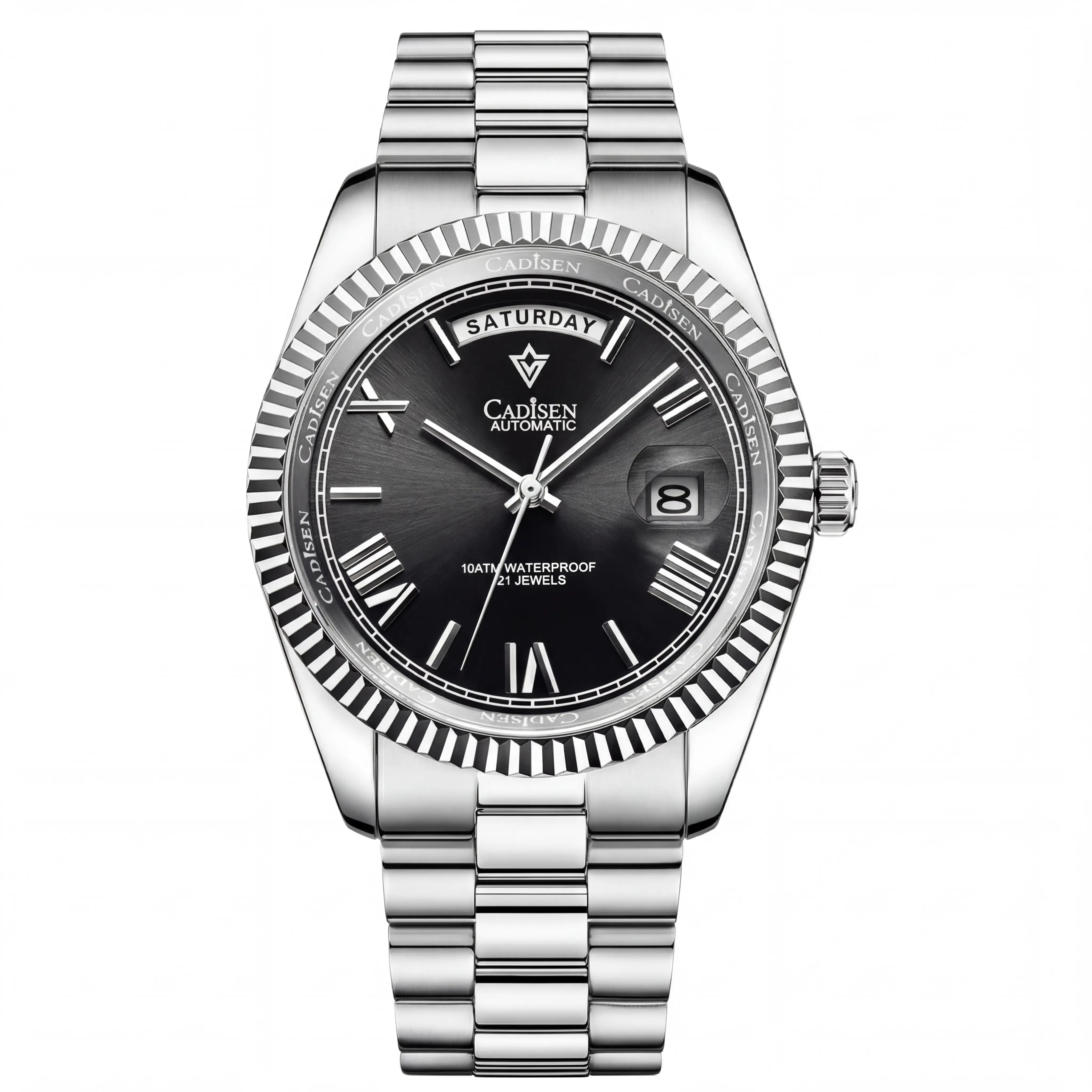 Bellaro Grand Sovereign | Silver Fluted Onyx